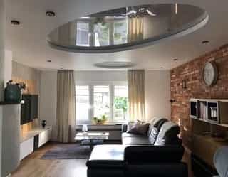 Spanndecken in Leverkusen ein Beispiel im Wohnzimmer