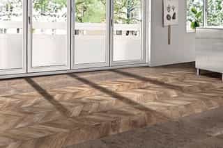 Fliesen in Holzoptik