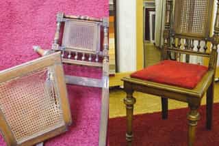 Raumausstattung Stuhl