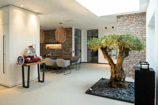 Spachteltechnik angewandt in einem Wohnbereich | Einwandfrei | Fugenlose Böden und Bäder in Leverkusen