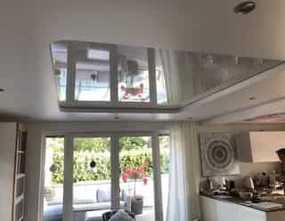 Spanndecken in Leverkusen ein Beispiel in der Küche