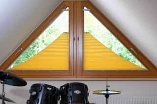 Plissee Dachschräge
